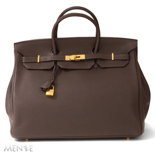 Hermès Hermes Birkin Bag 40 TOGO Braun Ebene ca. 2012 Tasche UNGETRAGEN (22634)